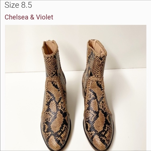 Chelsea & Violet Shoes - Chelsea & Violet Lucy Boot Sz 8.5